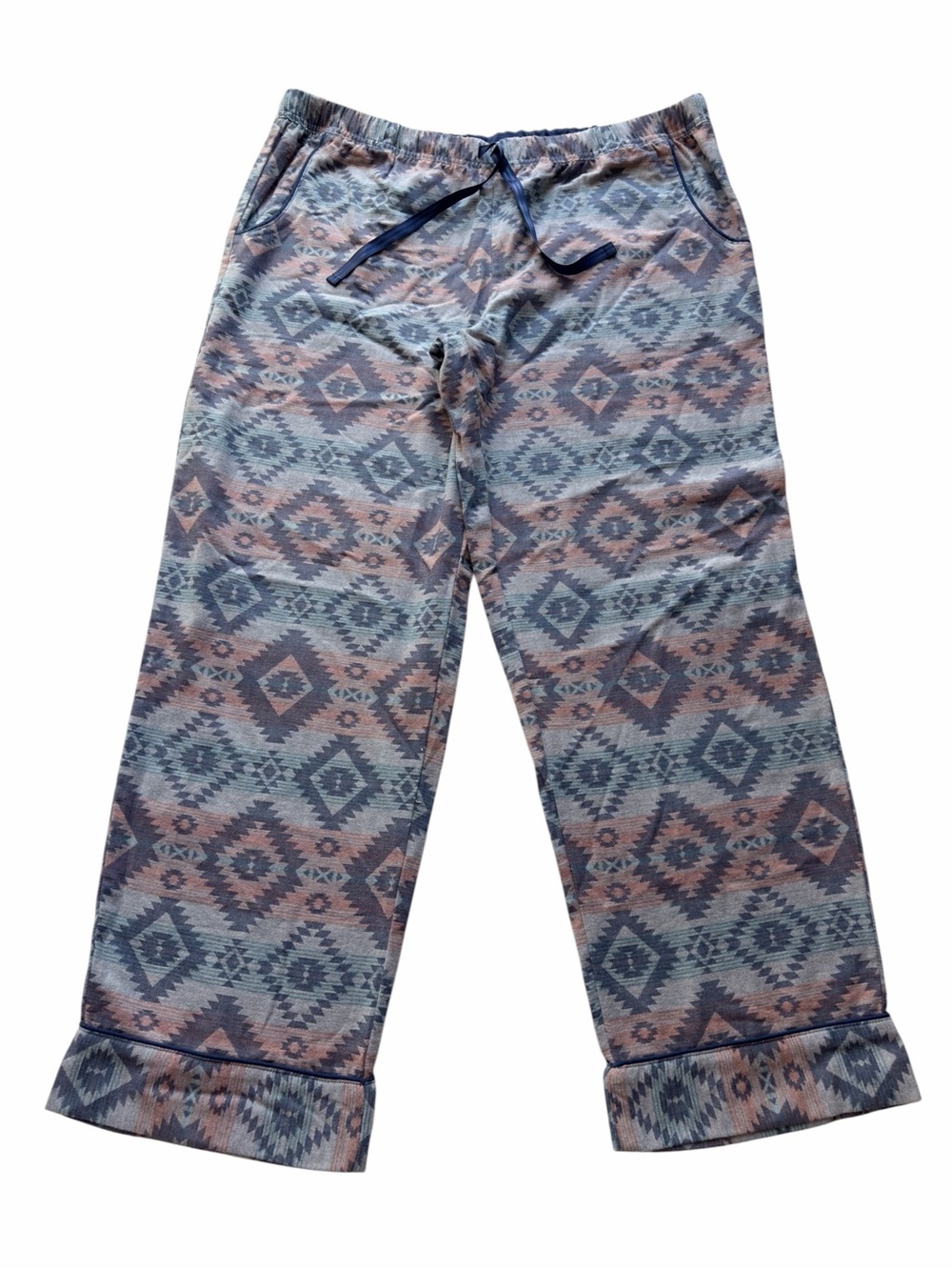 Van Winkle and Co Women's Printed Cotton  Lounge Pajama Pants Size XL